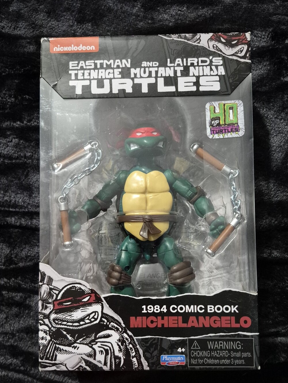 TMNT Action Figure - 1984 Comic Book Michelangelo
